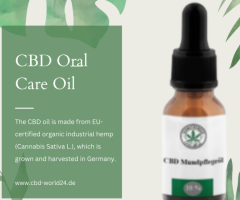 Buy High-Quality CBD Oral Care Oil in Germany – Shop Now!