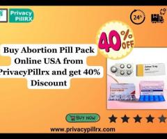 Buy Abortion Pill Pack Online USA from PrivacyPillrx and get 40% Discount