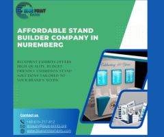 Affordable Stand Builder Company in Nuremberg for Exhibitors