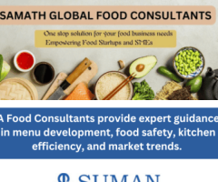 How can a food consultant help optimize food manufacturing processes in India?