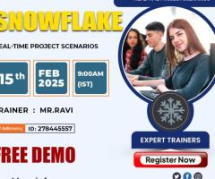 New Snowflake Course Demo Live – Attend & Enroll Now!