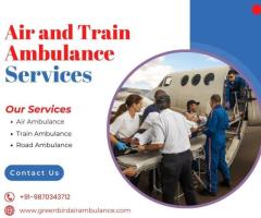 Greenbird Air and Train Ambulance Service in Visakhapatnam Ensure Safe Relocation