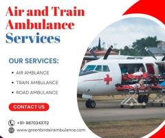 Greenbird Air and Train Ambulance Service in Rewa for Swift Transfer of Patients