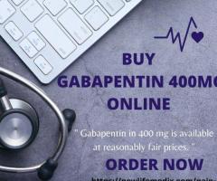 Purchase Gabapentin 400 mg tablets at an affordable price