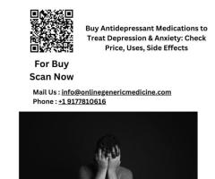 Buy Antidepressant Medications to Treat Depression & Anxiety: Check Price, Uses, Side Effects