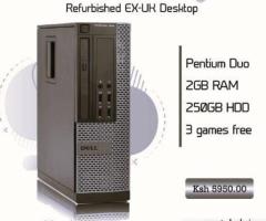 Recertified dual core desktop PC with free games