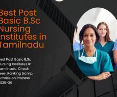 Best Post Basic B.Sc Nursing Institutes in Tamilnadu