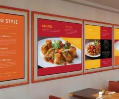 Digital Signages for Restaurants- Digital Menu Boards- Brand Signages