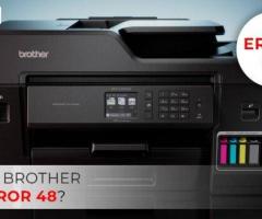 Fix Brother Printer Error 48