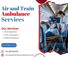 Greenbird Air and Train Ambulance Service in Bokaro for Swift Transfer of Patients