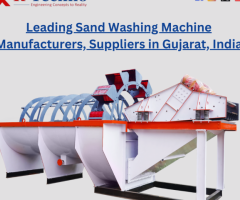 Best Sand Washing Machine Manufacturers, Suppliers in Gujarat, India