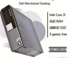 Recertified core i3 desktop PC with three free gam