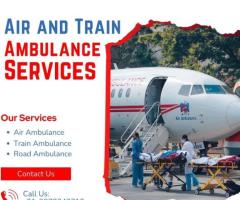 Greenbird Air and Train Ambulance Service in Bilaspur: The Best Choice for Patient Relocation