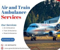 Greenbird Air and Train Ambulance Service in Bhavnagar: Safe Patient Relocation with Top Care