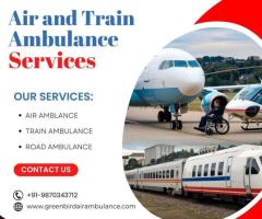 Greenbird Air and Train Ambulance Service in Brahmapur: Fast and Safe Patient Transfer