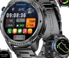 Men's GPS Smartwatch with Calling & 50M Waterproof