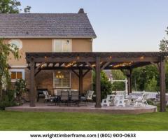 Timber Pergola Builders | Wright Timberframe