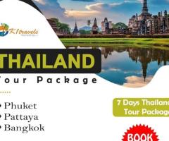 Explore Thailand with K1 Travels: Best 7 Days Thailand Tour Package