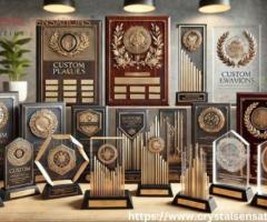 Honor Achievements with Custom Award Plaques