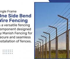cement pole fencing | Manish Fencing Works - 1