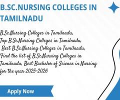 B.Sc.Nursing Colleges in Tamilnadu