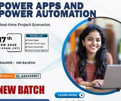 PowerApps & Automate Training | Enroll in New Batch