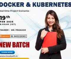 Docker and Kubernetes Courses Up Coming New Batch 19th Feb