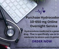 Purchase Hydrocodone 10-650 mg Online Overnight Service