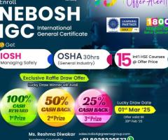 NEBOSH IGC Raffle Draw Offer in Ahmedabad