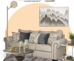 Buy the Zarina Living Room Sofa – Perfect Blend of Style & Comfort!