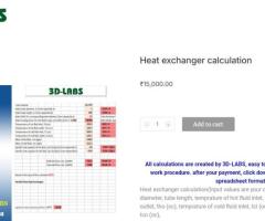 heat exchanger calculation