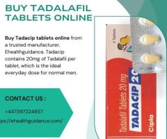 Buy Tadacip Tablets Online at Affordable Price