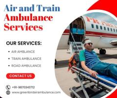 Greenbird Air and Train Ambulance Service in Chandigarh Your Best Choice for Patient Relocation