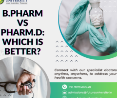 B.Pharm vs Pharm.D: Which is Better?