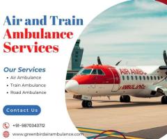 Greenbird Air and Train Ambulance Service in Cooch Behar Have Safe Patient Transportation