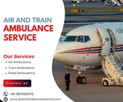 Greenbird Air and Train Ambulance Service in Darbhanga Your Best Patient Relocation