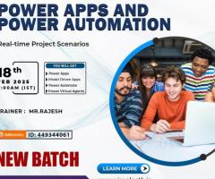 PowerApps and Automate Training | Enroll in New Batch