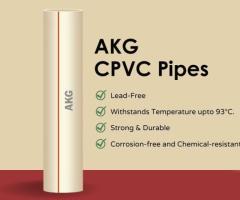 Trusted CPVC Pipes & Fittings Manufacturers | AKG Group India