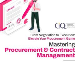 Master Procurement & Contract Management with UniAthena