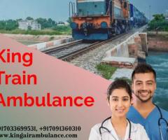 King Train Ambulance Service in Patna with Life-Saving Medical Facilities