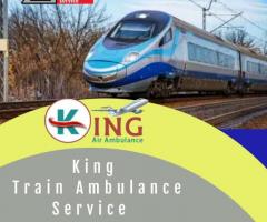 King Train Ambulance Service in Guwahati with Life-Saving Medical Facilities
