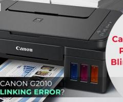 Canon G2010 P07 Light Blinking Error