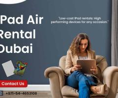 Is There Minimum Time Period for iPad Air Rentals UAE?