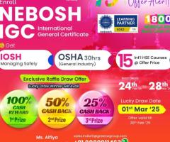 NEBOSH IGC Course Raffle Draw Offer in Thrissur