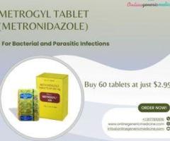 Buy Metrogyl Tablet for Infection relief | OnlineGenericMedicine