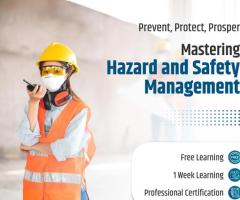 Earn an Online Safety Management Certificate with UniAthena