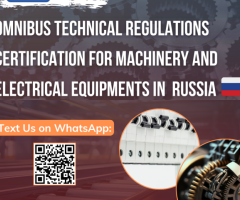 OMNIBUS TECHNICAL REGULATONS CERTIFICATION CONSULTANT IN RUSSIA?