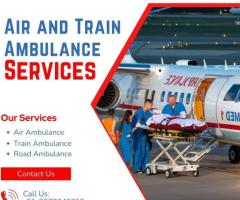 Greenbird Air and Train Ambulance Service in Imphal Transfer Quick without Delay