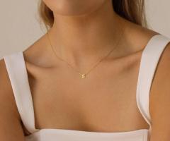 Personalized Alice Dainty Initial Necklace