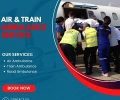 Greenbird Air and Train Ambulance Service in Kanpur Quick Transfer without Any Delay